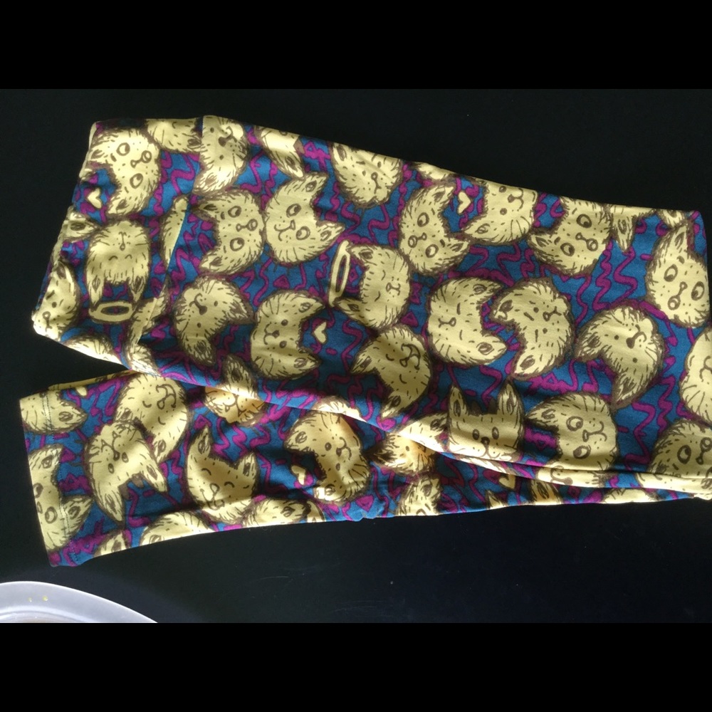 Lularoe OS cat leggings. Unicorn Alert